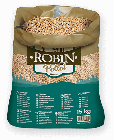 worek pelletu opałowego Robin do kupienia w Chełmie lub sklepie internetowym